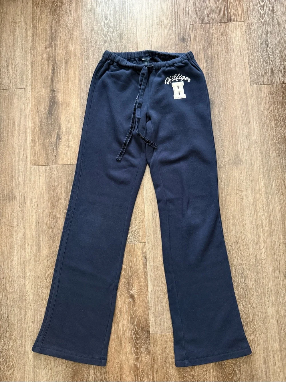 Tommy Hilfiger Women’s Fleece Sweatpants XS Navy Lounge Jogger Drawstring